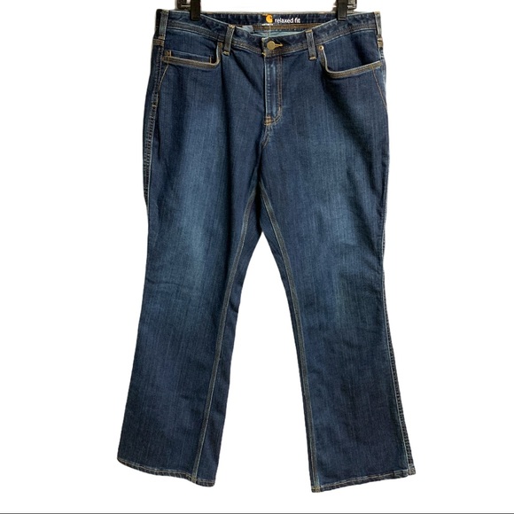 carhartt relaxed fit bootcut jeans